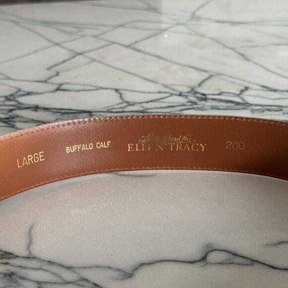 Vintage Ellen Tracy Buffalo Calf - Large - Picture 3 of 5